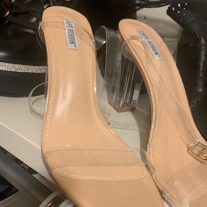 Clear PVC heels